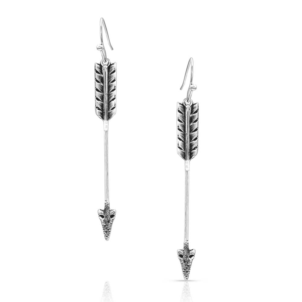 Montana Silversmiths Timer Ridge Arrow Earrings