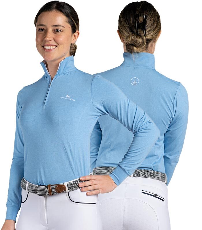 Delzani Emily Long Sleeve Light Blue - Black Friday Sales