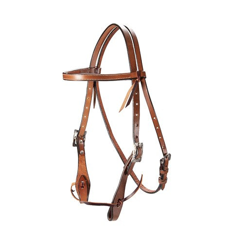 Fort Worth Straight Browband Headstall Harness