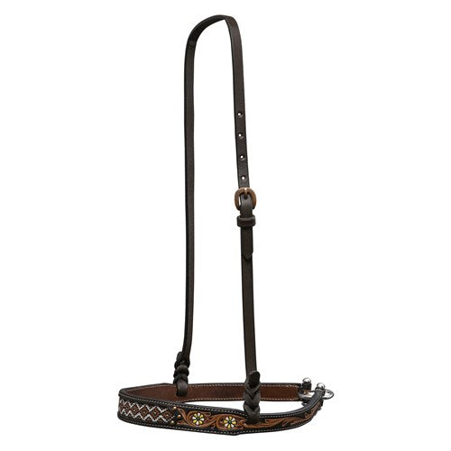 Fort Worth Antique Beaded Noseband
