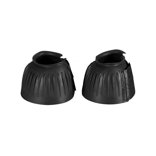 Ribbed Bell Boots Double Velcro