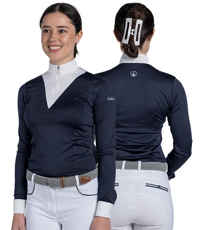 Delzani Kendra Show Shirt Long Sleeve - Black Friday Sales