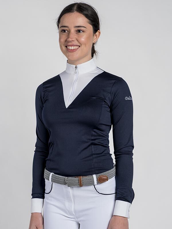 Delzani Kendra Show Shirt Long Sleeve - Black Friday Sales