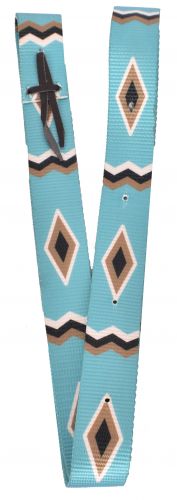 Showman Turquoise Diamond Tie Strap