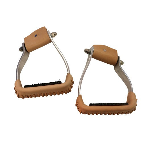 Offset Aluminum Oxbows | Horse Supplies - Stirrup Irons | Saddleworld Ipswich