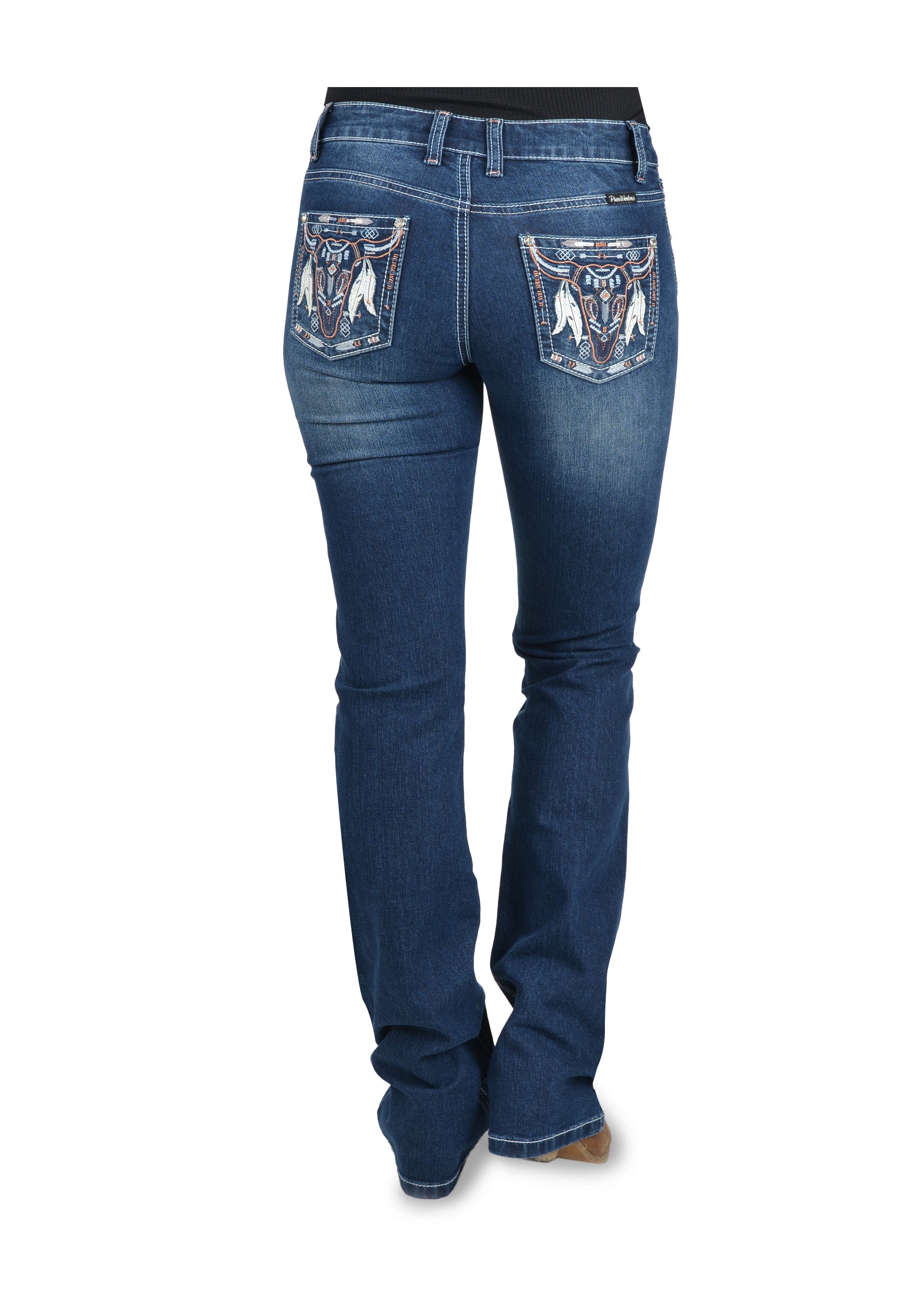 Pure Western Wmns Bettina Relaxed Rider Jean