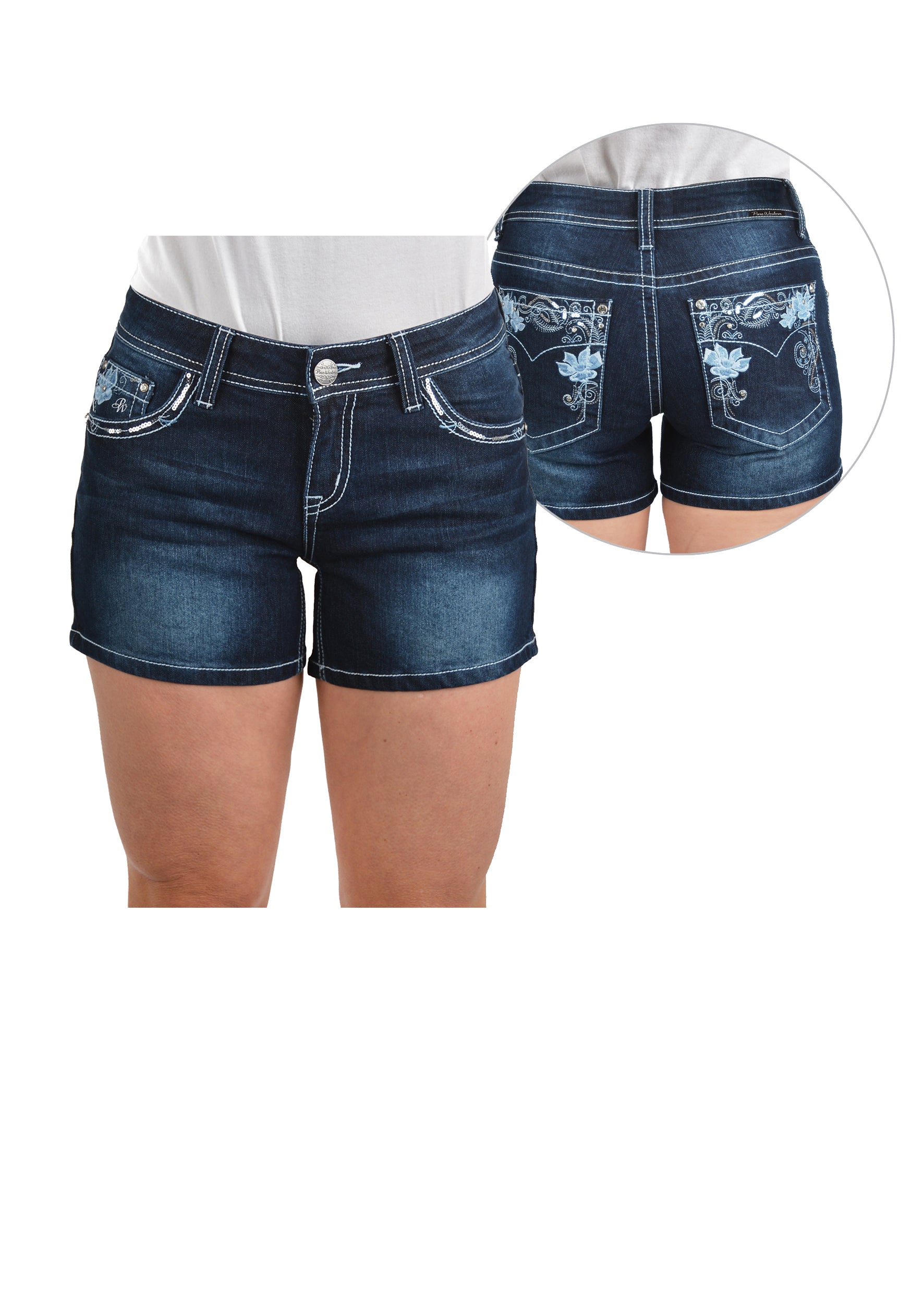 Pure Western Wmns Lucy Short