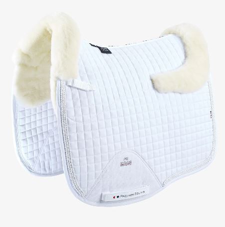 Tapis de dressage pour cheval en satin et laine Premier Equine Atlantis Tapis de dressage pour cheval en satin et laine Premier Equine Atlantis