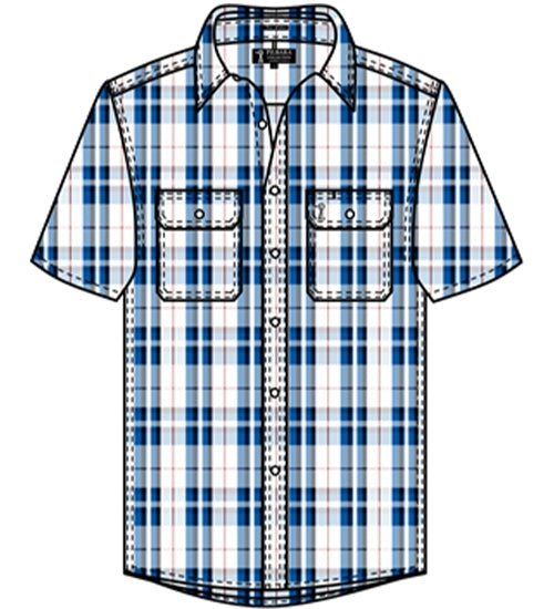 Pilbara Mens Classic Fit S/S Shirt
