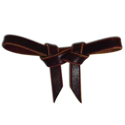 Ad Bow Tie Snaffle Curb Brugundy Latigo Leather