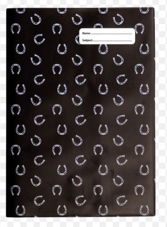 Spencil A4 Book Cover - Black and White Horses