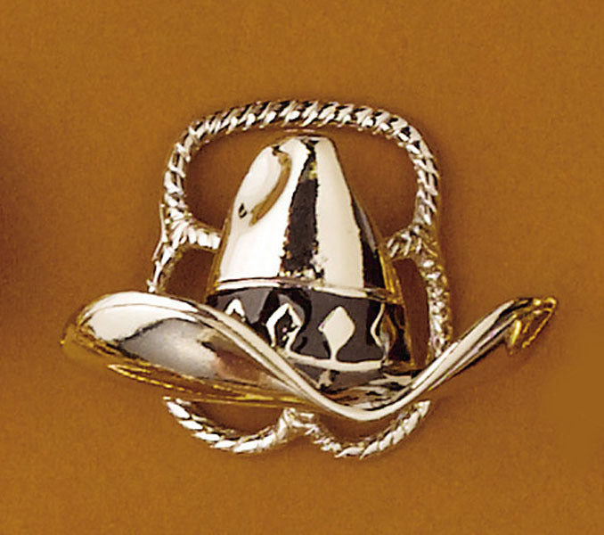 Hat - Silver - Scarf Ring