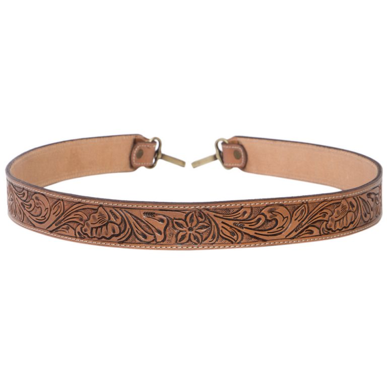 The Design Edge Tooling Leather Bag Strap