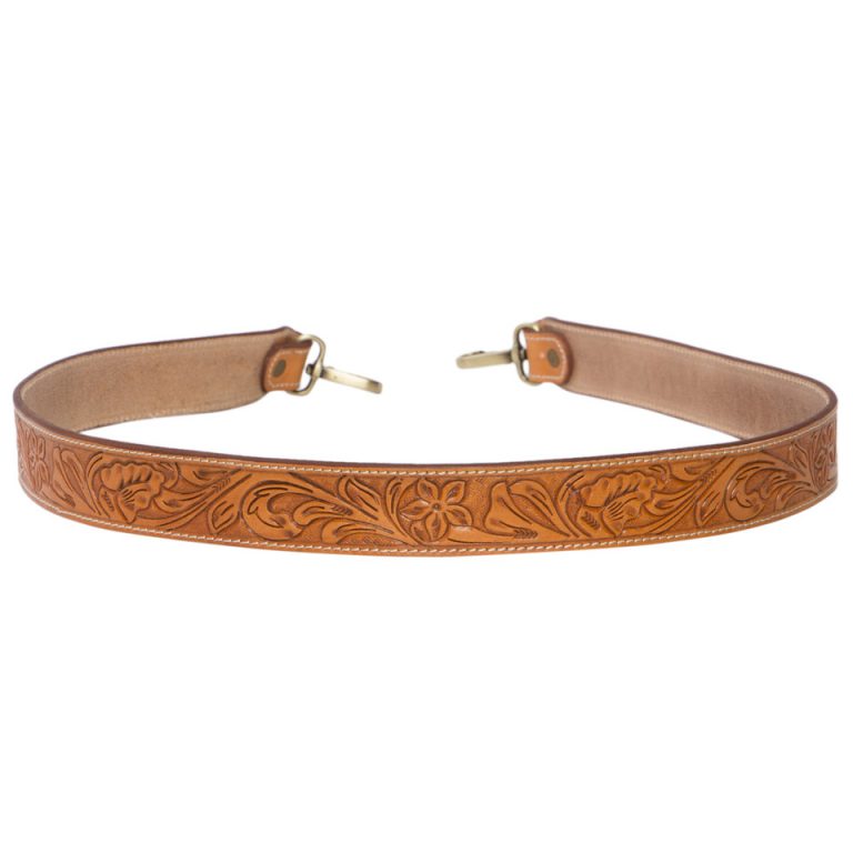 The Design Edge Tooling Leather Bag Strap