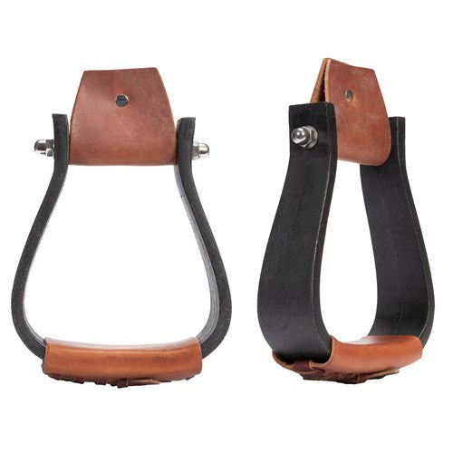 Nylon Oxbows with Leather Treads with 2.5in Top
