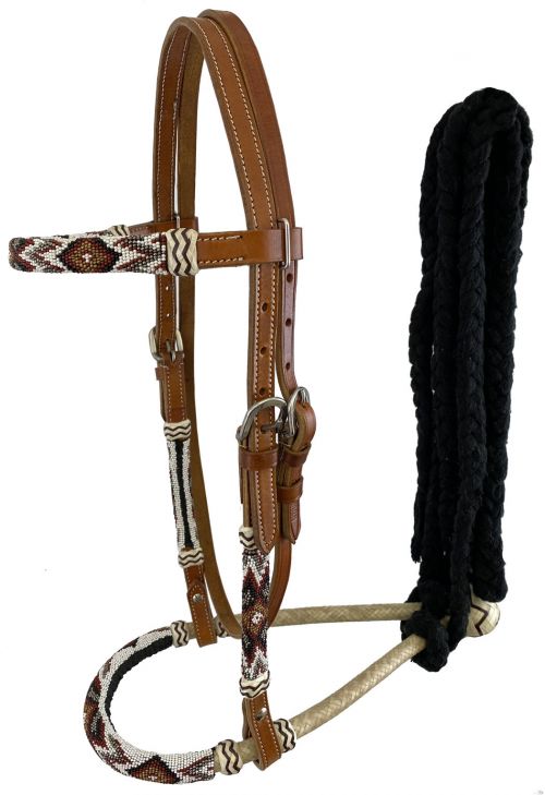 Showman Southwest Design Beaded | Horse Supplies - Bosal | Saddleworld Ispwich