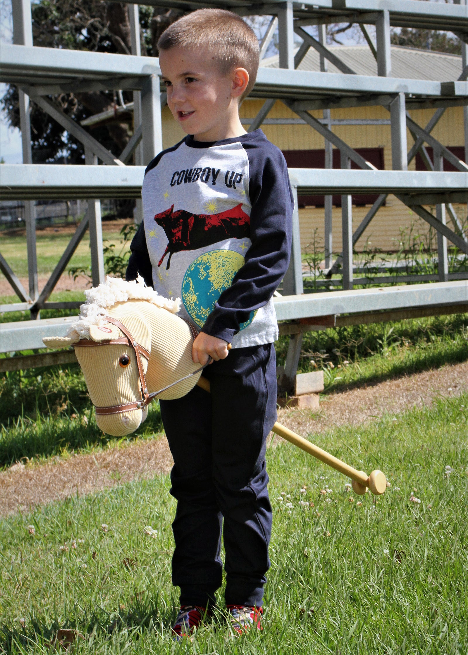 Thomas Cook Boys Cowboy Up Glow In The Dark Pjs