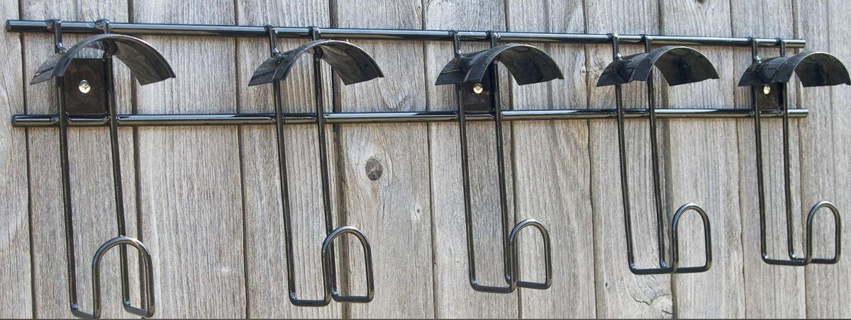 5 Hook Halfmoon Bridle Rack