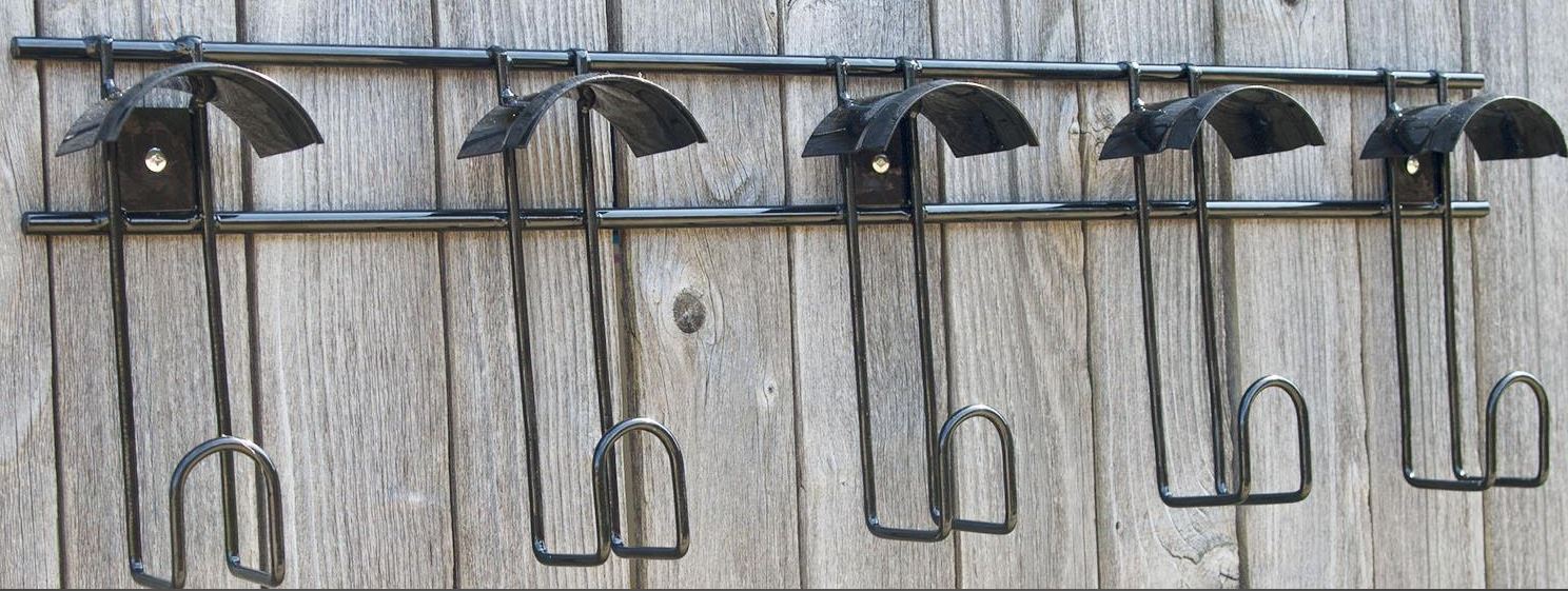 5 Hook Halfmoon Bridle Rack