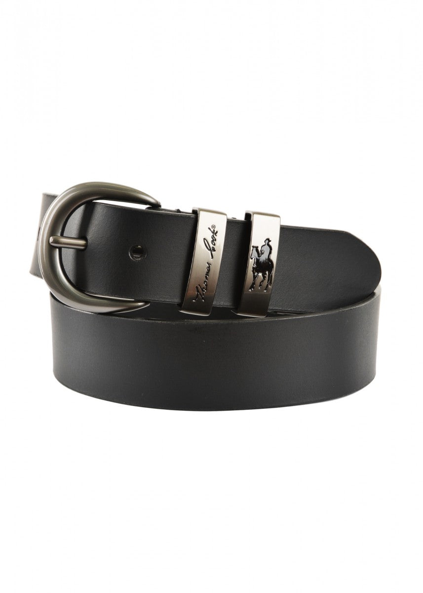 Thomas Cook Gunmetal Twin Keeper Belt