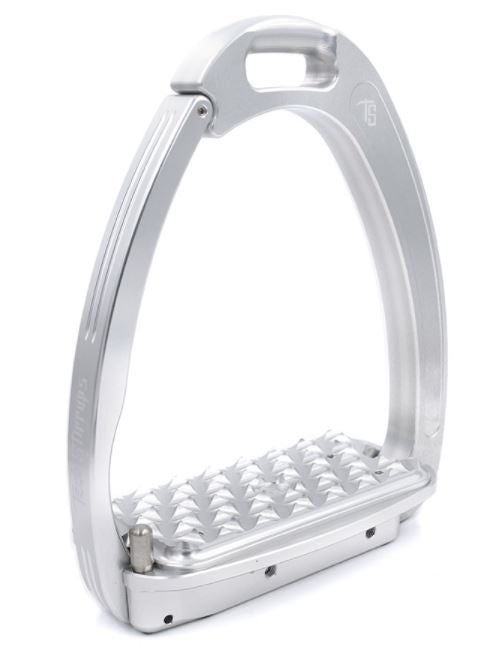 Tech Stirrups Venice Dressage Sloped Silver/Silver - Safety Stirrups