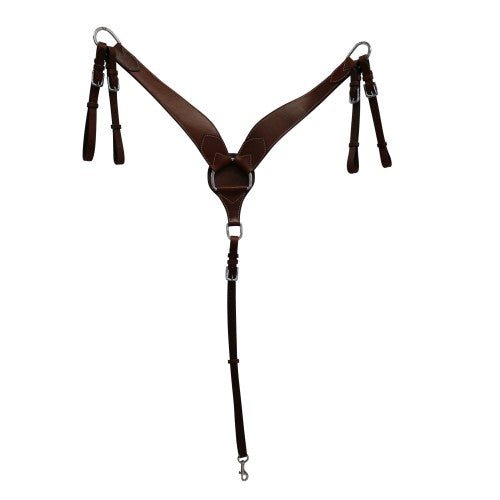 Texas Tack Oiled Pull Up Roper Breast Collar