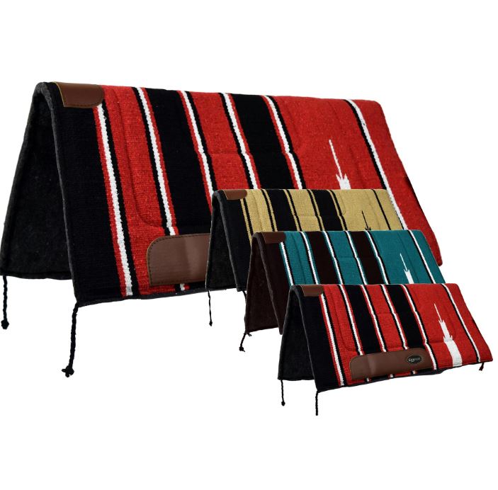 Ezy Ride Navajo Pad with Felt 32 x 30 Assorted Colours