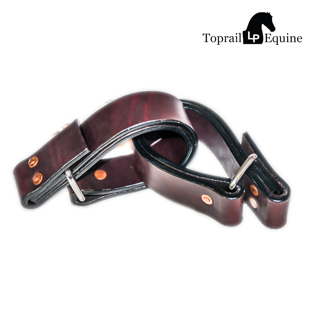 Toprail Hobbles - with Double Leather Quick Release