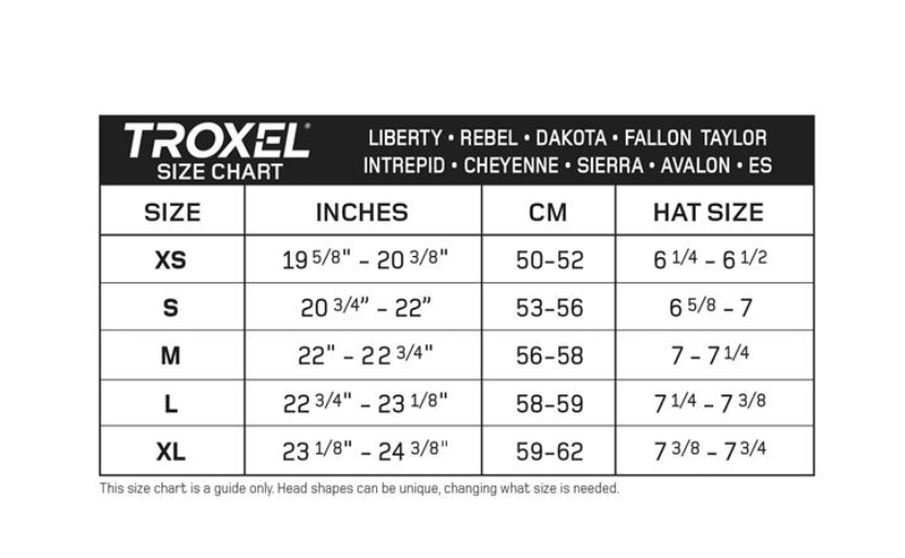 Troxel Helmet Sierra Brown