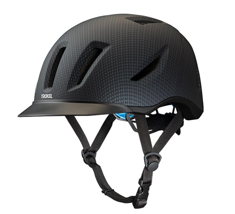 Troxel Helmet Terrain Teal Carbon