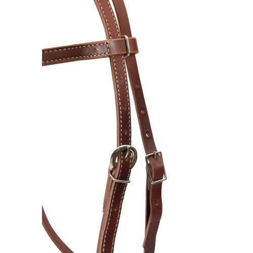 Weaver Latigo Headstall - Brown