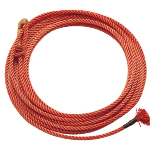 Love Soft Nylon Lariat Red 3/8 x 30ft