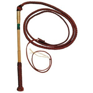 Redhide Stockwhip 8Ft X 6 Plait