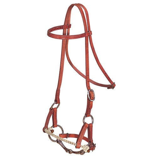 Weaver Half Breed Single Rope | HOrse Supplies - Side Pull | Saddleworld Ipswich