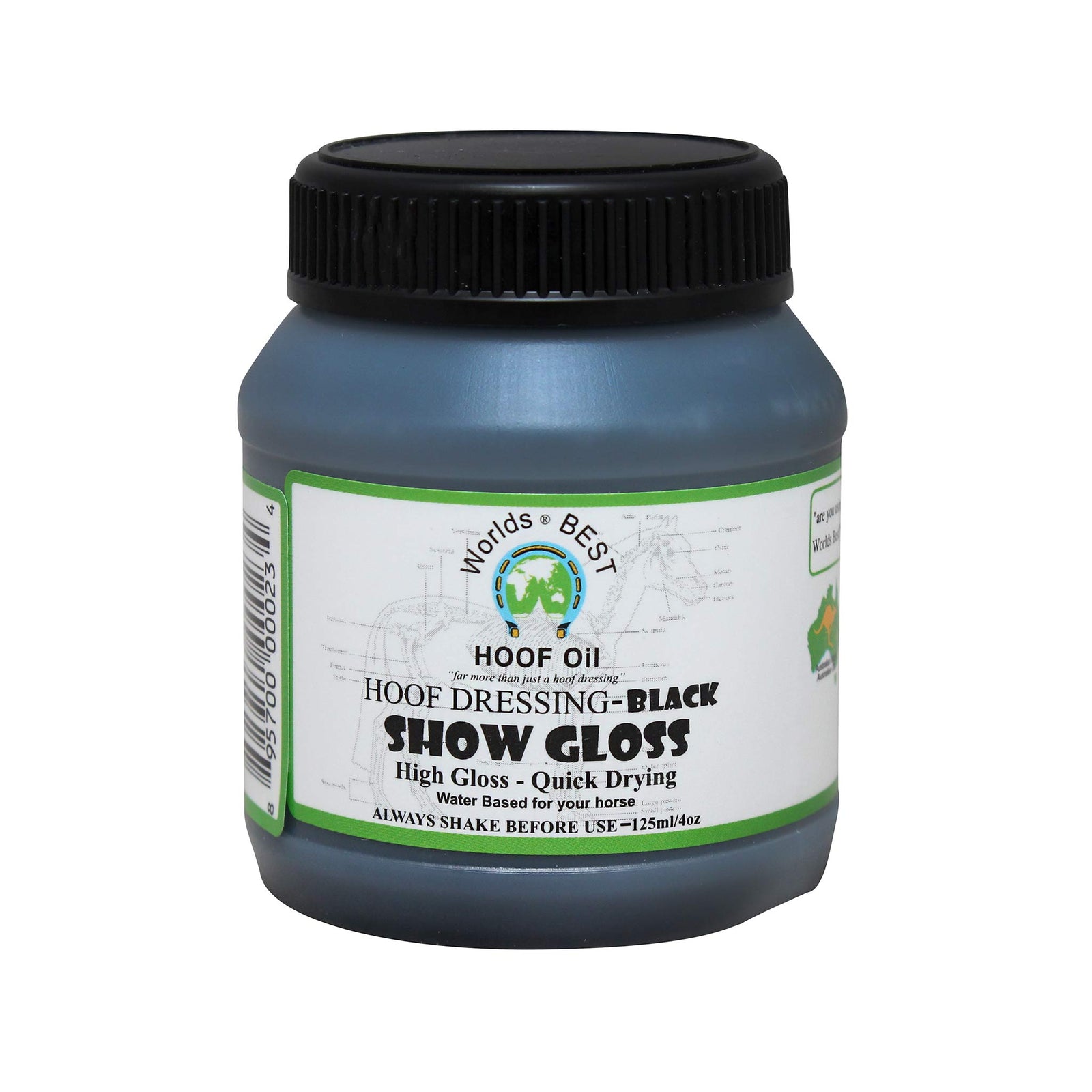 Worlds Best Hoof Show Gloss 125Ml