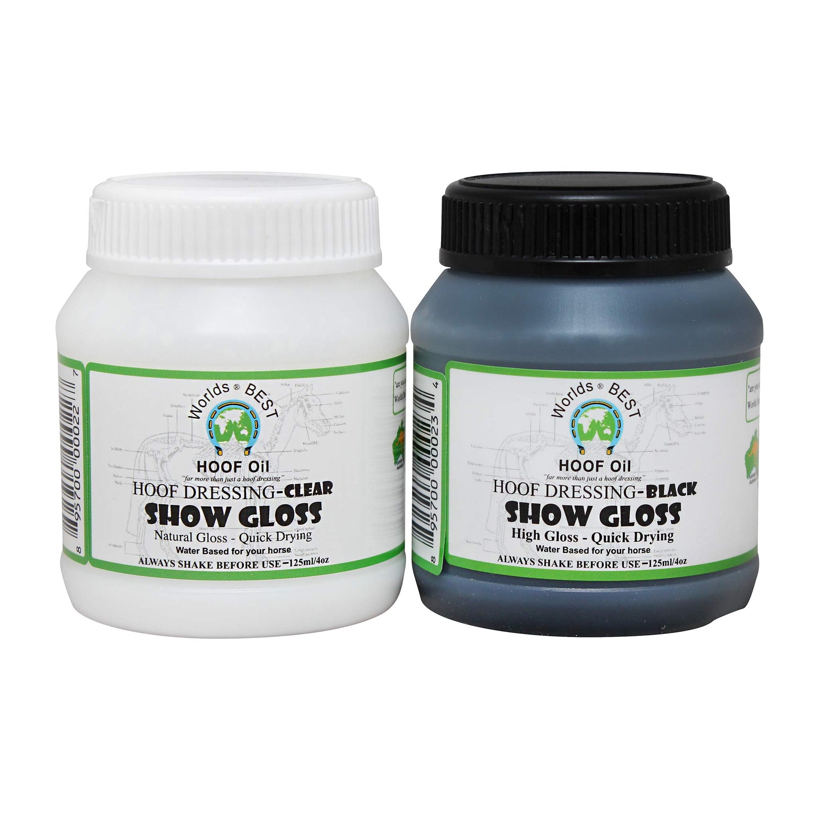 Worlds Best Hoof Show Gloss 125Ml