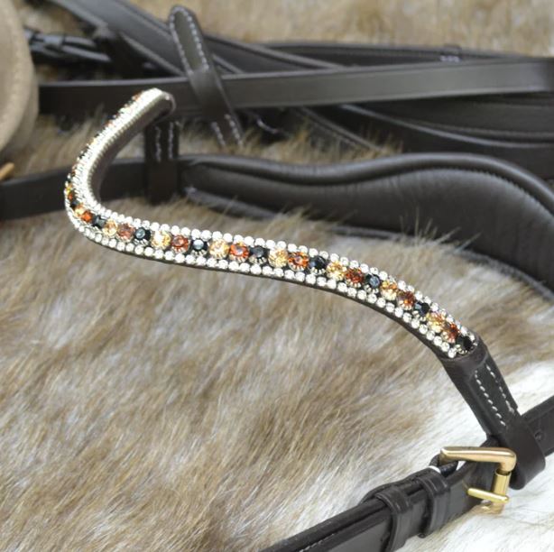Lumiere Amber Deep Wave Crystal Browband