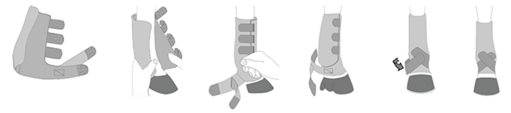 Iconoclast Orthopedic Support Boots Front