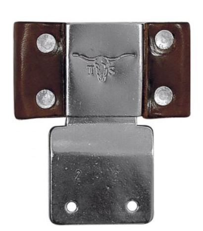 Toowoomba Saddlery Blevins Improved 2in SS Leather Sleeve
