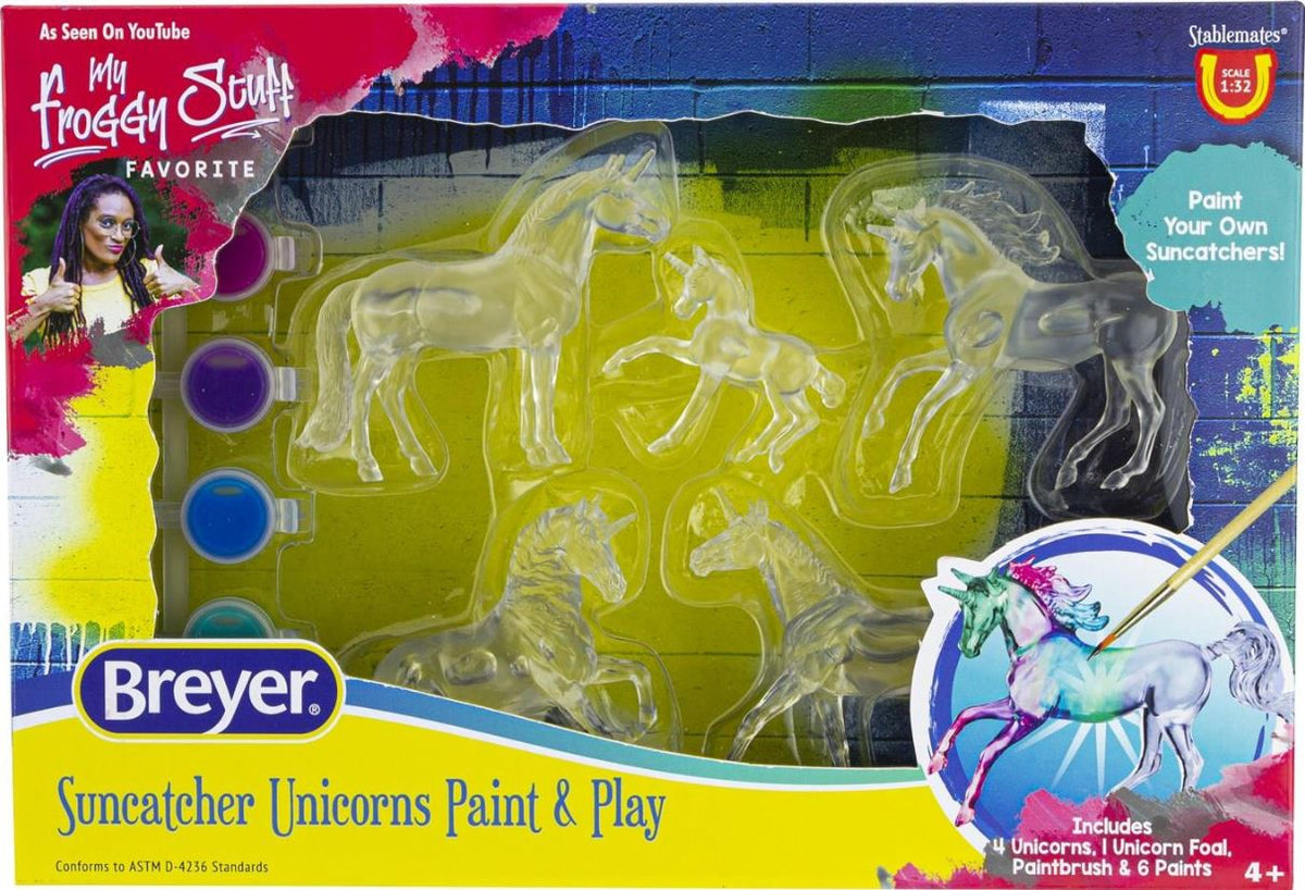 Breyer Activity Suncatcher Unicorn Paint and Play