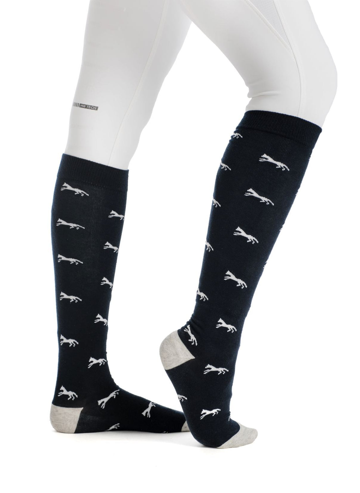 Signature Horses Knee Socks -36-41