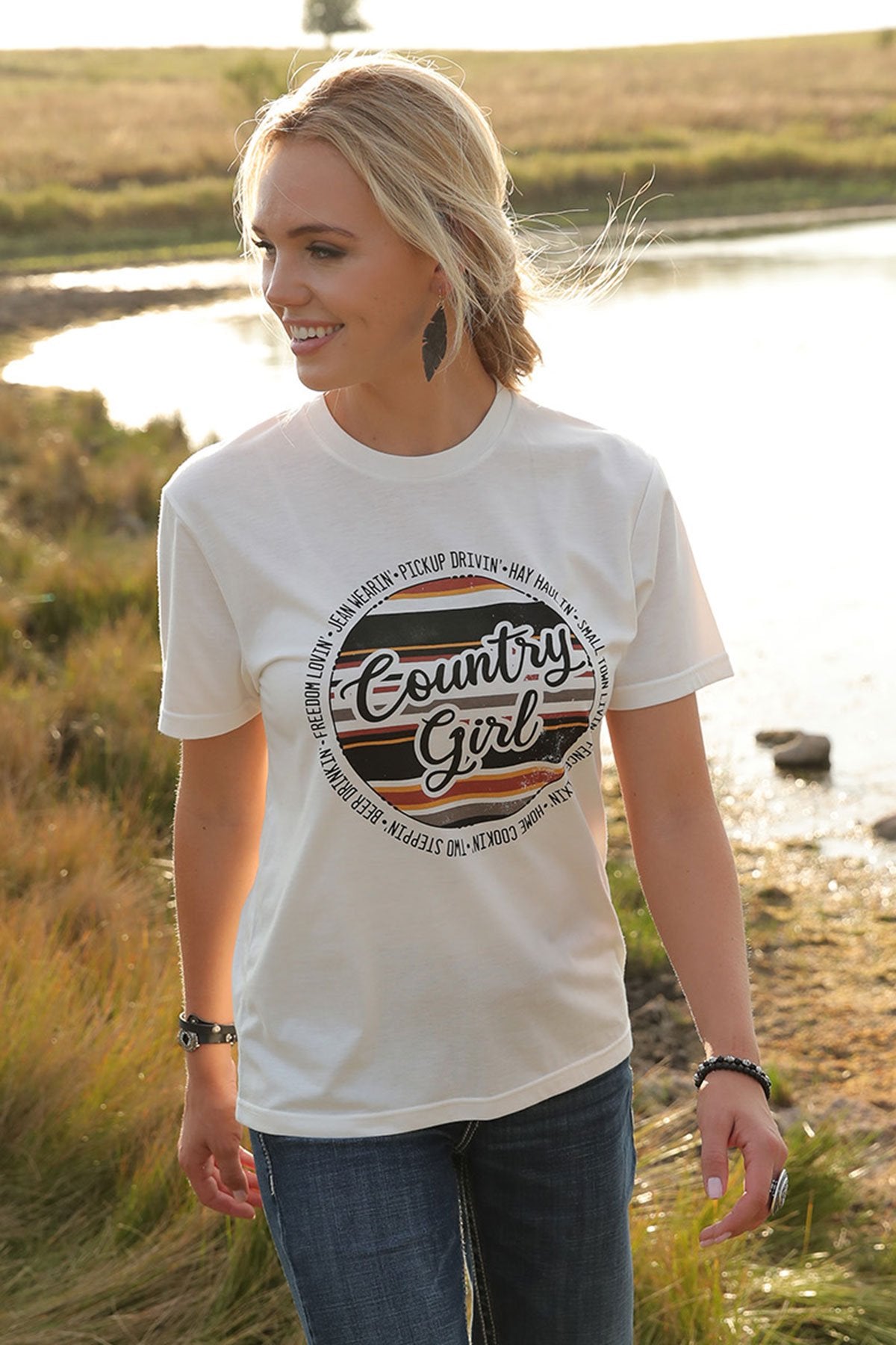 Cinch Wmns Country Girl Tee
