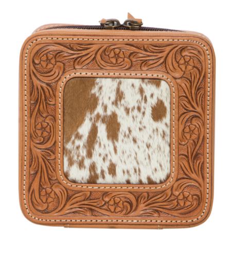The Design Edge Tooling Cowhide Jewellery Box