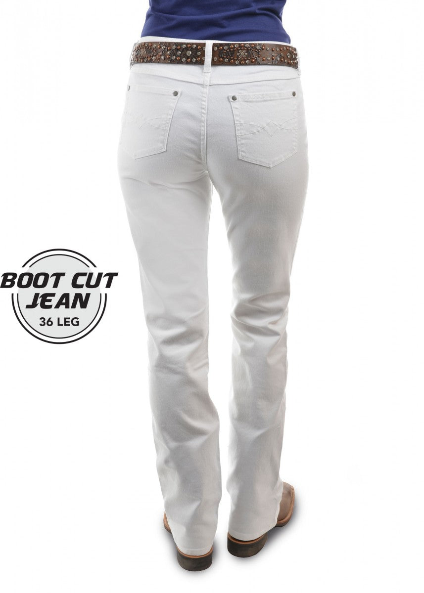 Pure Western Wmns Riding Boot Cut Jean