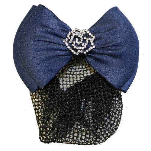Huntington Rose Show Bow With Hair Net