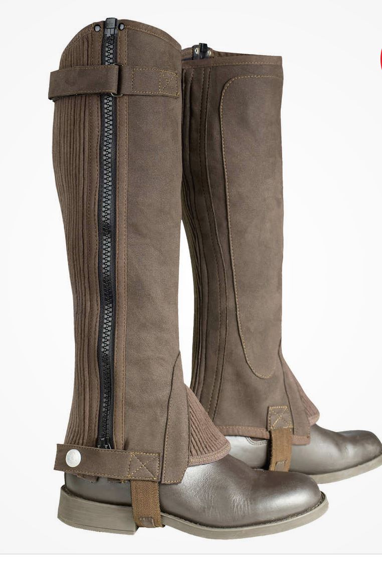 Horze Ribbed Amara Half Chaps
