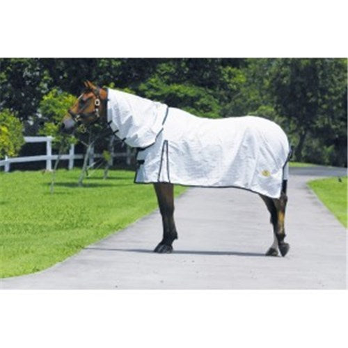 Tear Stop Horse Horse Rug Combo White With Navy