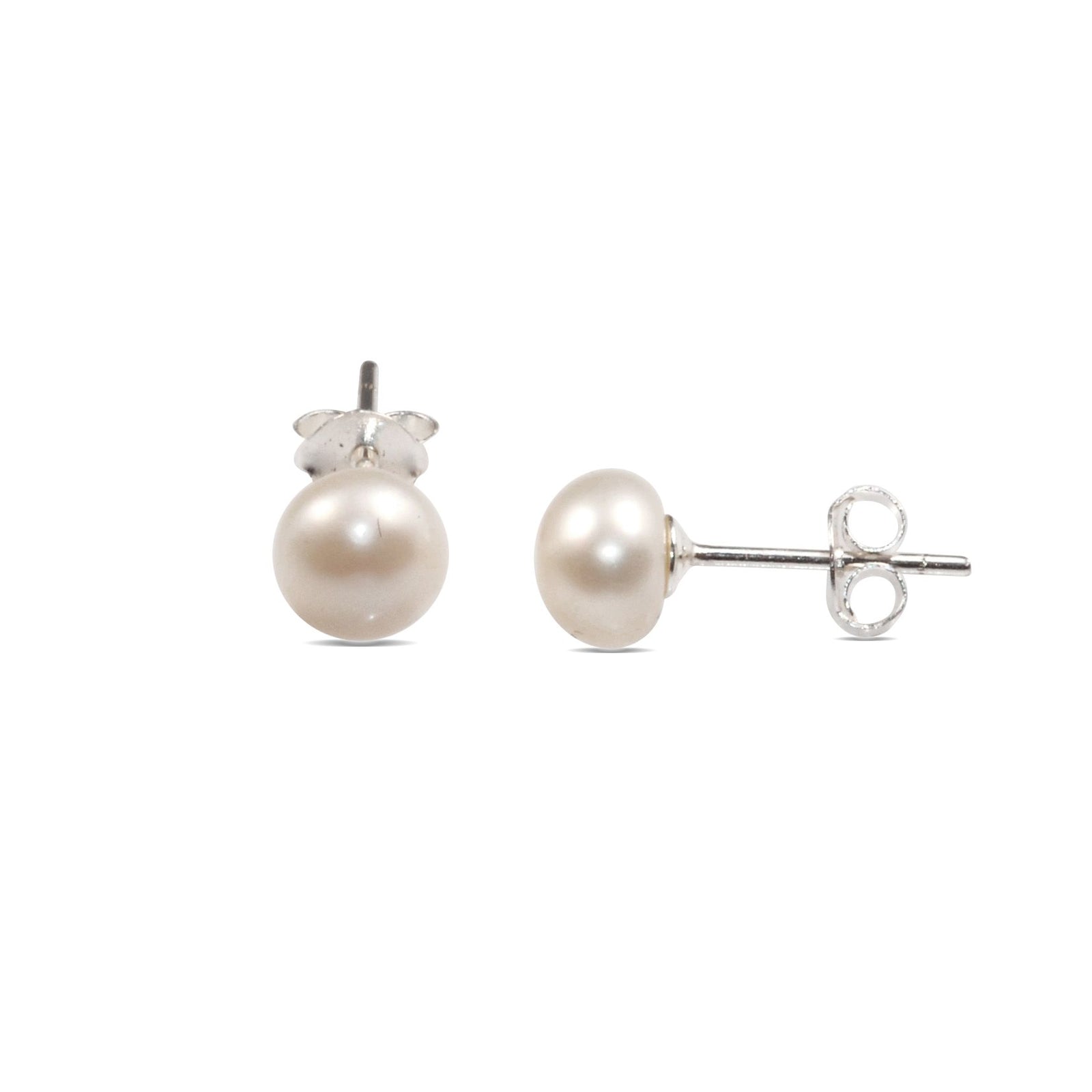 Earrings S/S Freshwater Pearl 5mm Stud