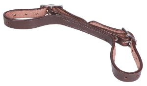 Curb Strap Leather