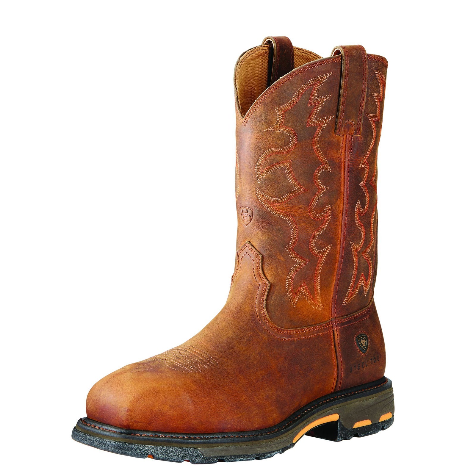 Ariat Mns Workhog WST Steel Toe Toast Premium